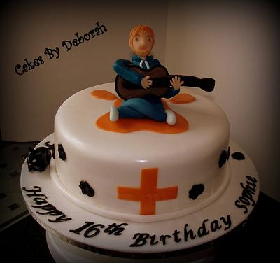 Ed Sheeran Cake - Cake by cakesbydeborah