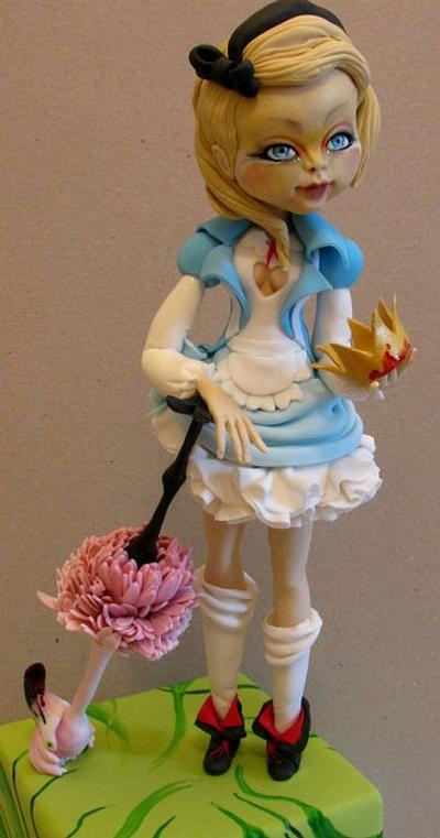 Alice in the wonderland - Cake by Silvia Pizzolato