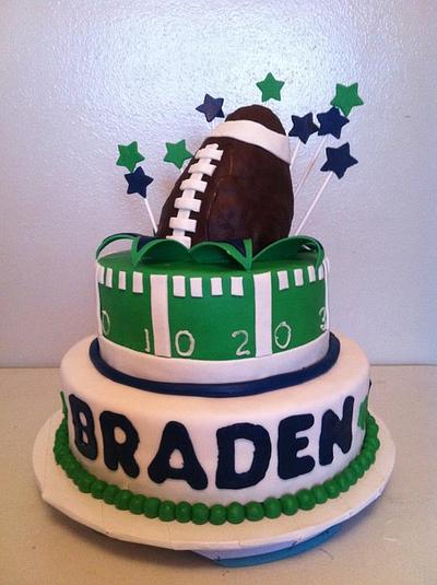Football Birthday Fun! - Cake by cakeisagoodthing