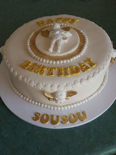 birthday cake - Cake by Helen's cakes 