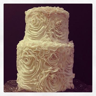 Vera Wang Rosette Ruffle - Cake by SweetOblivions