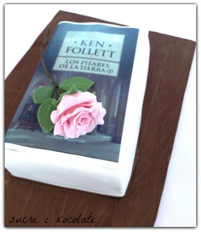 Ken Follet book cake - Cake by Pelegrina