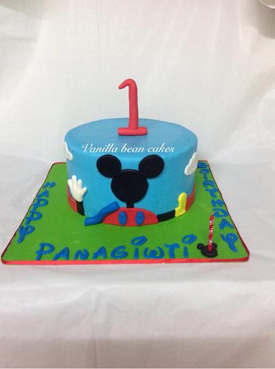 Mickey Mouse cake - Cake by Vanilla bean cakes Cyprus
