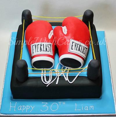 Boxing Cake - Cake by Stef and Carla (Simple Wish Cakes)
