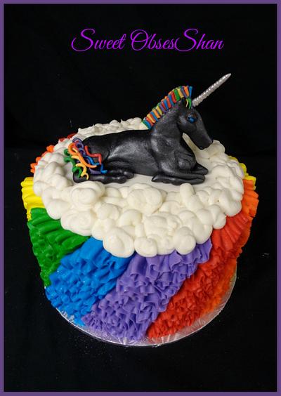 Punk Unicorn  - Cake by Sweet ObsesShan