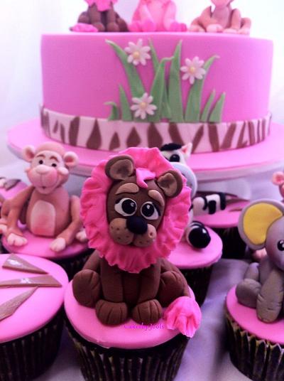 Jungle Cake Birthday - Cake by Cakesby Jools