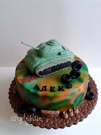 Tank cake - Cake by simplyblue