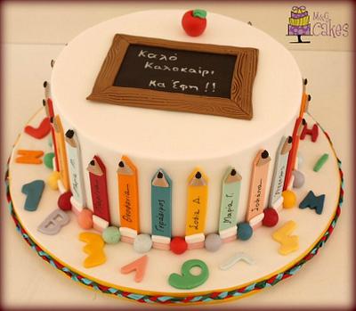 Kindergarten graduation! - Cake by M&G Cakes