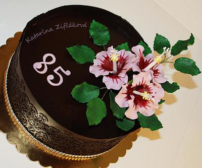 chocolate lace  - Cake by katarina139
