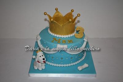 the dog king - Cake by Daria Albanese