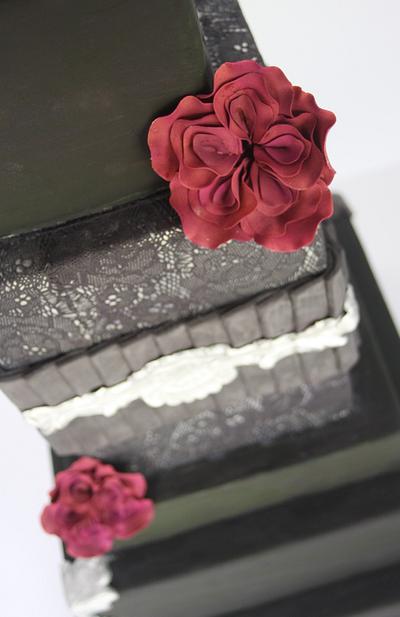 Gothic Elegance - Cake by Pamela Jane