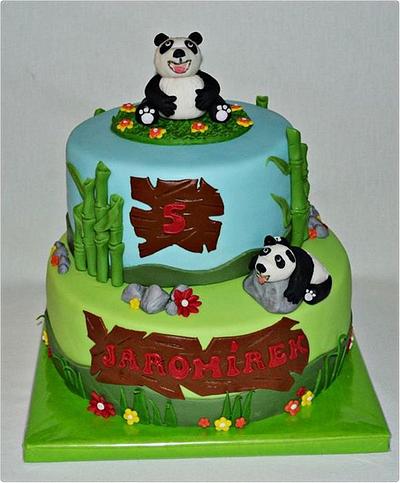 Panda - Cake by Martina