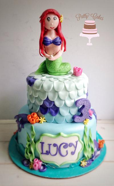 Mermaid cake - Cake by Patty Cakes Bakes