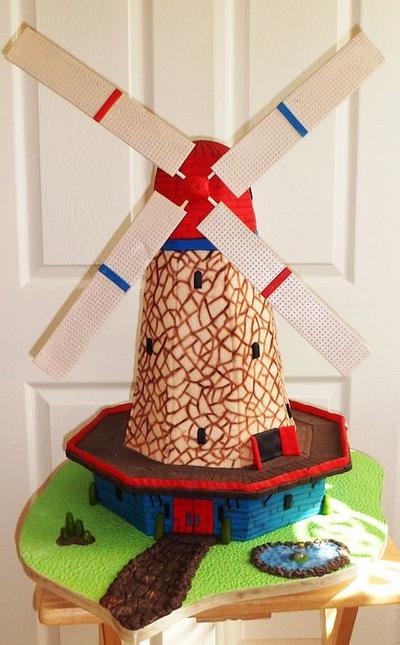 Windmill cake - Cake by Joyce Nimmo