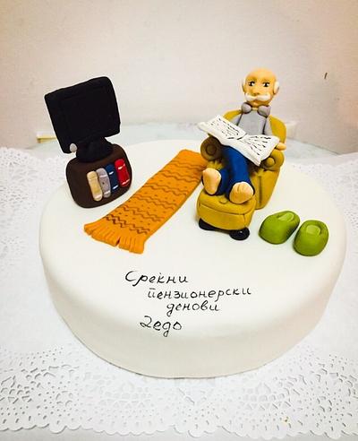Happy retirement cake - Cake by Mocart DH