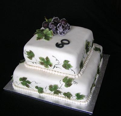 Grapes - Cake by Anka