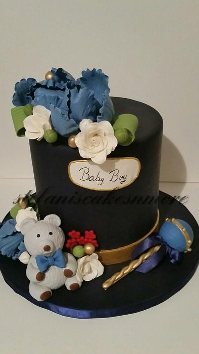Baby shower cake.. - Cake by Stefaniscakes