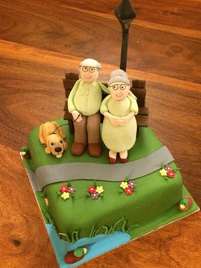 Park life cake. - Cake by Paul Kirkby