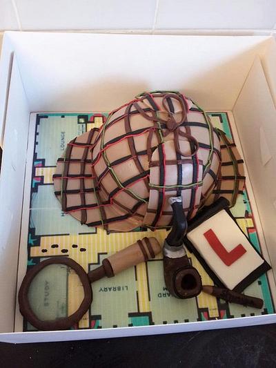 Sherlock holmes cake - Cake by Amanda Forrester 