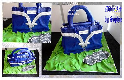 jimmy choo bag cake - Cake by sophia haniff