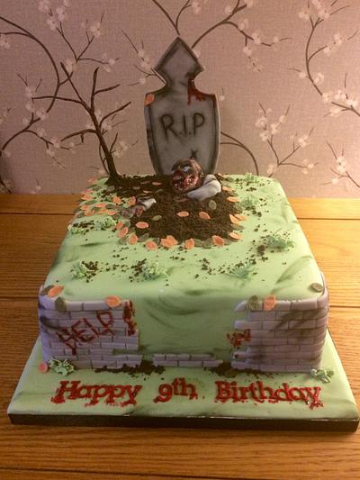 Zombie Cake - Cake by Daisychain's Cakes