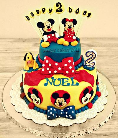 Mickey Mouse Cake - Cake by Yusy Sriwindawati