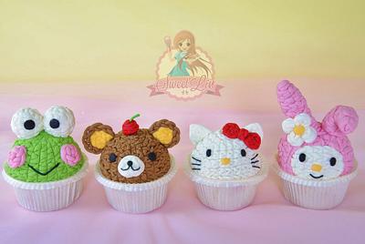 Crochet (Amigurumi) Cute Cupcake - Cake by SweetLin