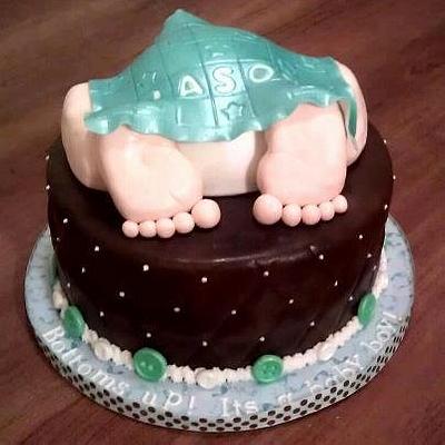 Baby Shower Cake  - Cake by Simply Delicious Cakery