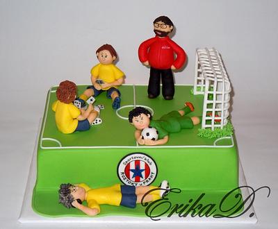 football - Cake by Derika