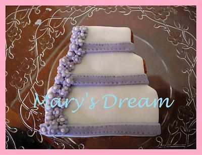 Biscotto Torta Nunziale - Cake by Mary's Dream