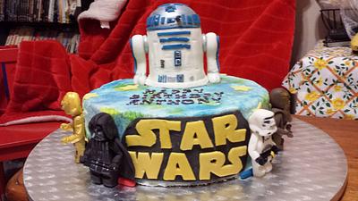 Lego Star Wars  - Cake by juicybon