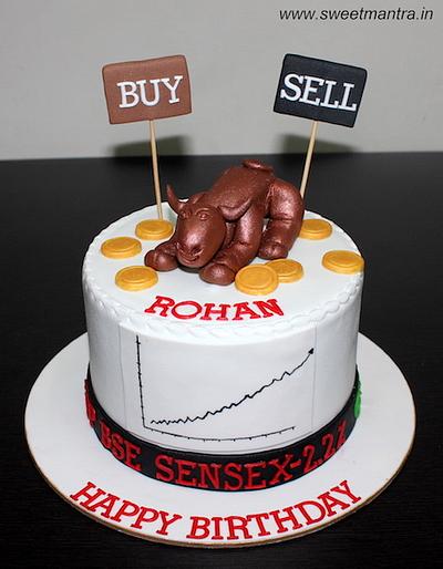 Sensex cake - Cake by Sweet Mantra Homemade Customized Cakes Pune