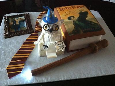 Birthday cake for Harry Potter fan - Cake by Tetyana
