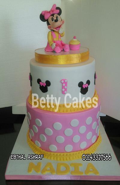 minie mouse cake - Cake by BettyCakesEbthal 