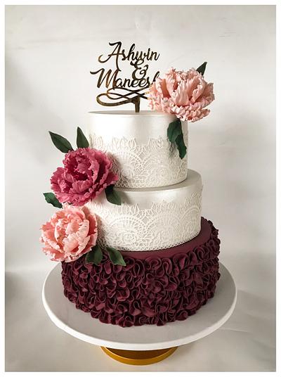 Wedding Cake - Cake by Homebaker