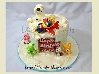 Pororo and Friends  - Cake by Louis Ng