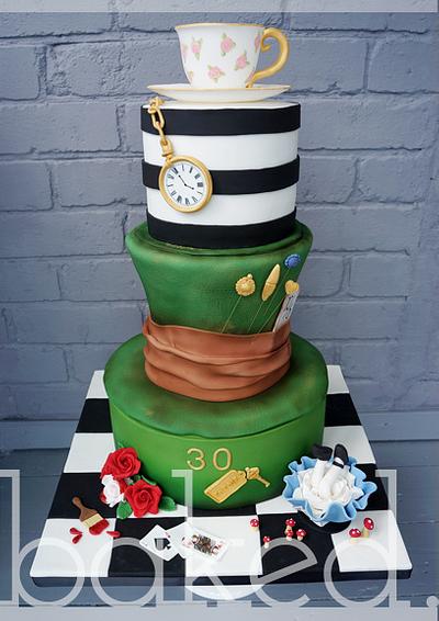 Alice in Wonderland Cake - Cake by Helena, Baked Cupcakery