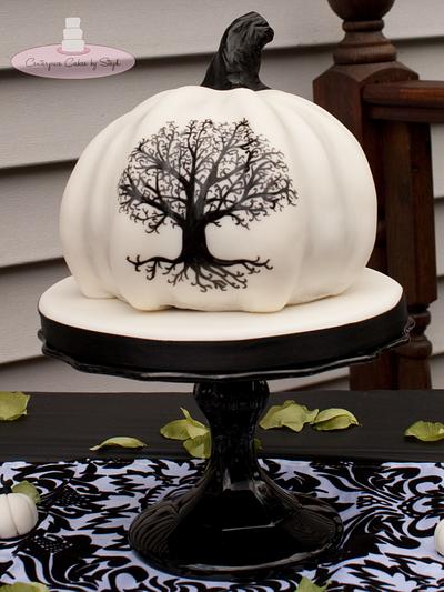 Tree Of Life Pumpkin - Cake by Centerpiece Cakes By Steph