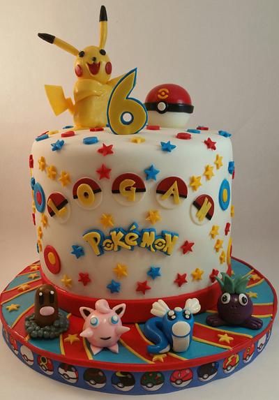 Pokemon Birthday Cake - Cake by Eicie Does It Custom Cakes