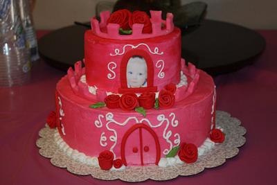 First Birthday Princess - Cake by denimdesign