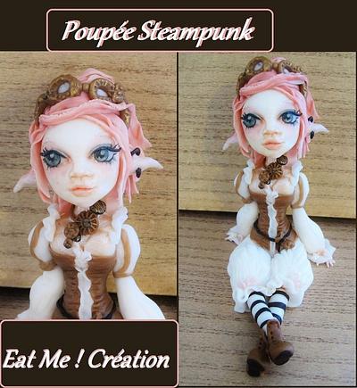 Sugar steampunk doll - Cake by Evy