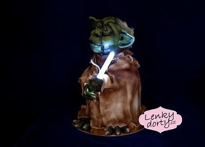 Yoda  - Cake by Lenkydorty