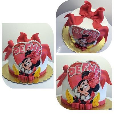 Minnie mouse cake - Cake by Pastacı Panda
