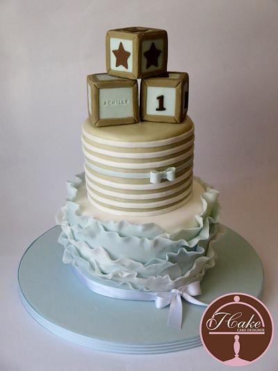 Sweet ruffle cake - Cake by JCake cake designer