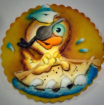 My pirate duck - Cake by Carla Rino Atelier Cake Design