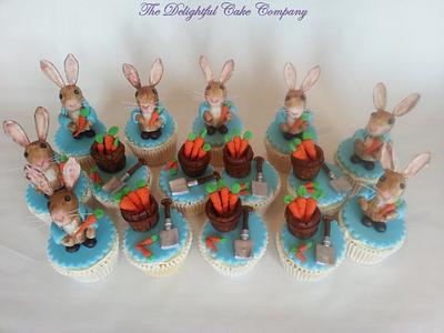Peter Rabbit Cupcakes - Cake by lesley hawkins