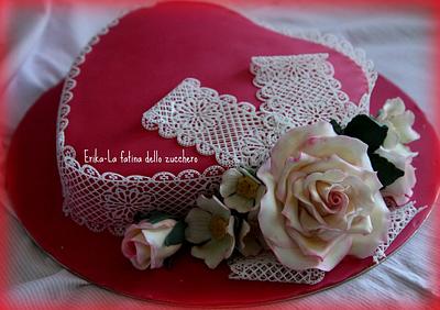 Romantic San Valentino 2014 - Cake by Erika Festa