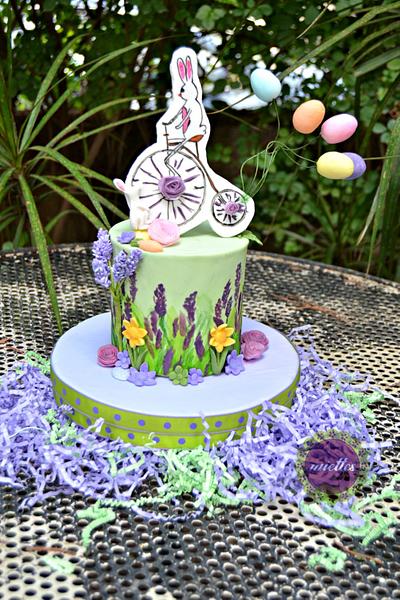 A Painted Easter collab - my entry - Cake by miettes