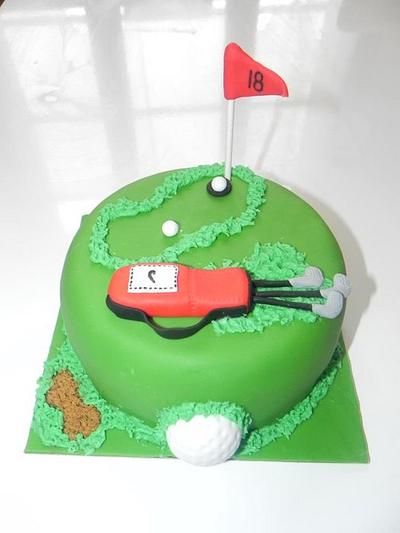 cake golf - Cake by cendrine