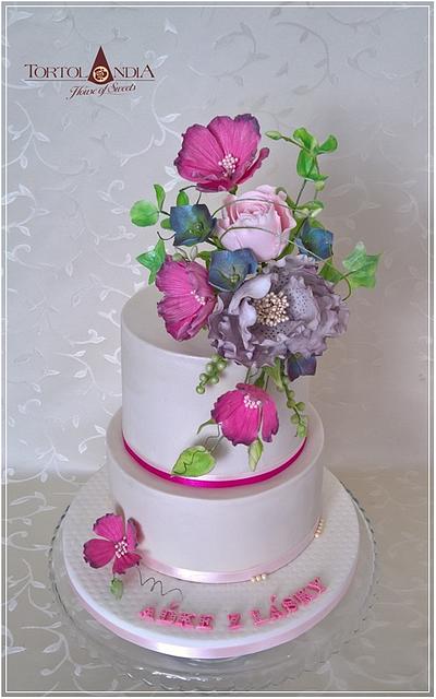 Flowers bouquet - Cake by Tortolandia